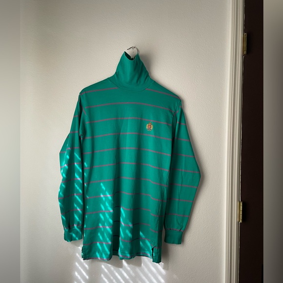 80’s Polo Ralph Lauren striped turtleneck - Picture 4 of 8